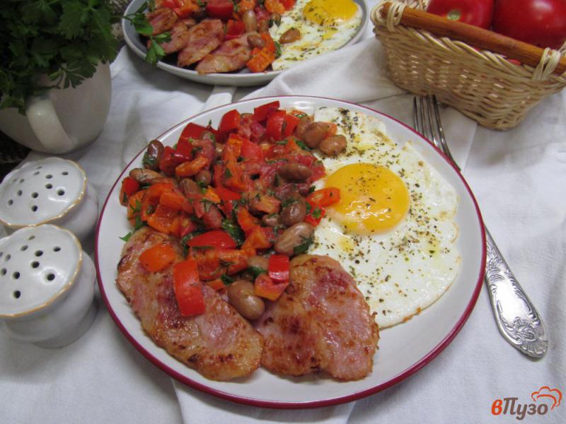 Фото приготовление рецепта: Завтрак по следам английской кухни шаг №6