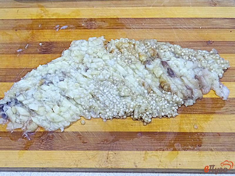 Фото приготовление рецепта: Три способа заморозки баклажанов на зиму шаг №8