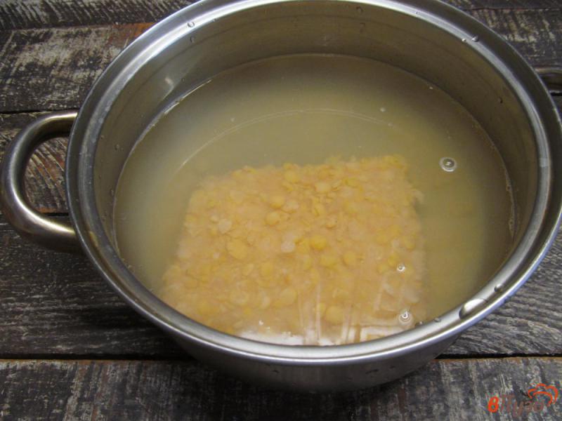 Фото приготовление рецепта: Гороховый суп с тыквой шаг №1