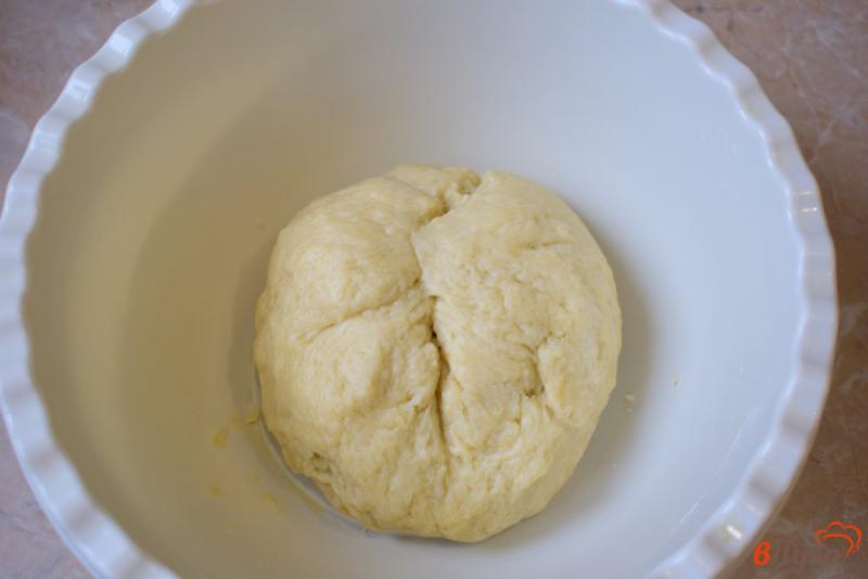 Фото приготовление рецепта: Яблочный пирог с вишней на галетном тесте шаг №2