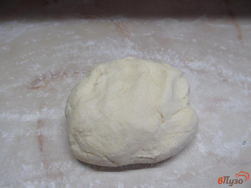 Фото приготовление рецепта: Творожное печенье с яблоком шаг №4
