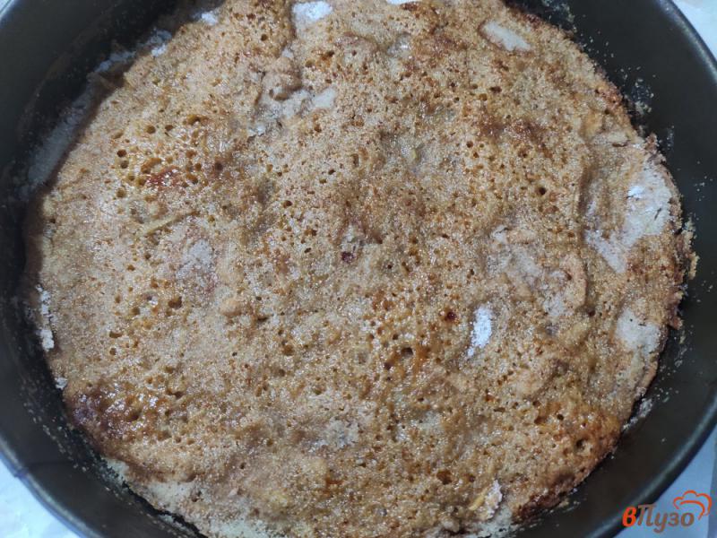 Фото приготовление рецепта: Насыпной яблочный пирог шаг №9