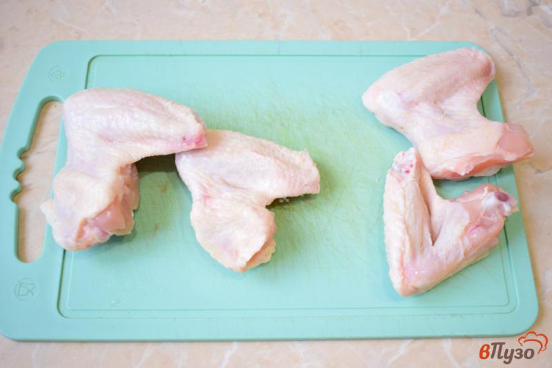 Фото приготовление рецепта: Куриные крылья в соевом соусе шаг №1