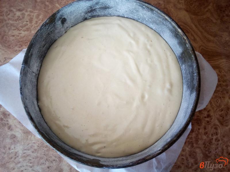 Фото приготовление рецепта: Бисквитный медовик с заварным кремом шаг №6