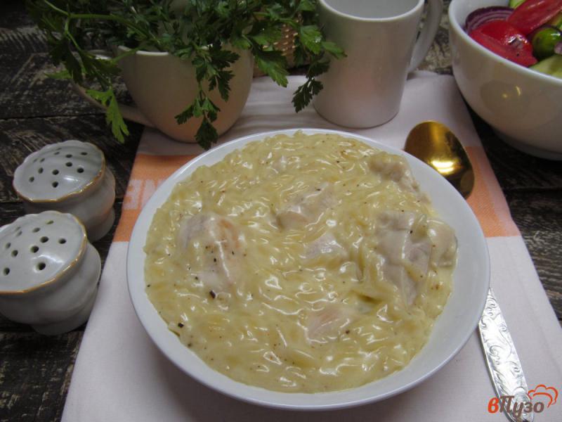 Фото приготовление рецепта: Сочное филе курицы в сметанном соусе шаг №8