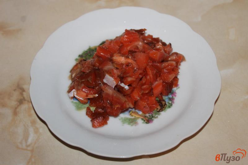 Фото приготовление рецепта: Спагетти со сливочно - горчичным соусом и лососем шаг №1