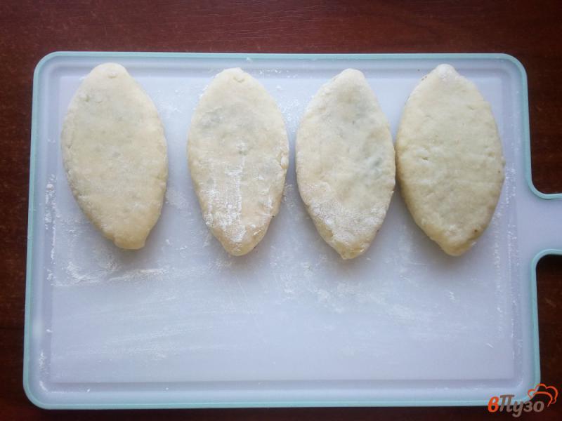 Фото приготовление рецепта: Картофельные зразы с утиными потрохами шаг №10
