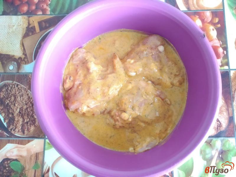 Фото приготовление рецепта: Курица маринованная в йогурте шаг №5
