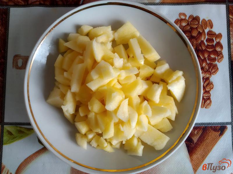 Фото приготовление рецепта: Творожно - яблочное печенье шаг №5