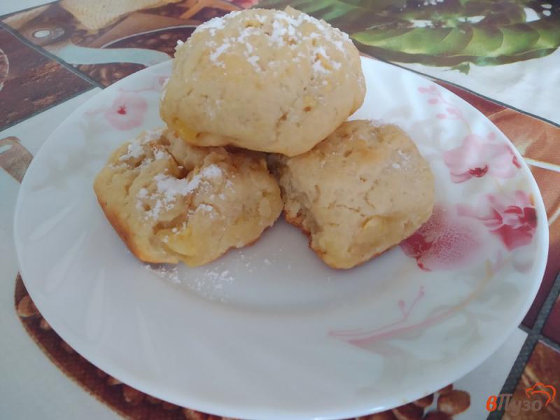 Фото приготовление рецепта: Творожно - яблочное печенье шаг №9