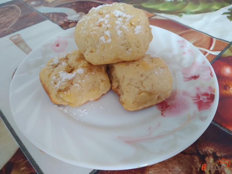 Фото приготовление рецепта: Творожно - яблочное печенье шаг №10