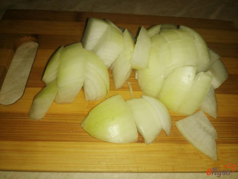 Фото приготовление рецепта: Томатно-яблочный соус на зиму шаг №2