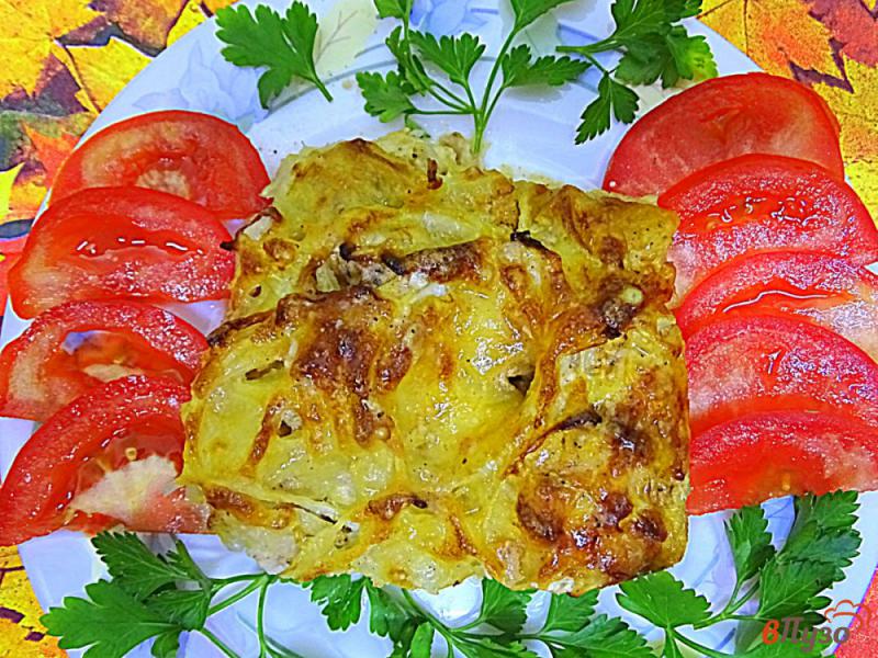 Фото приготовление рецепта: Куриное филе в кефирном соусе шаг №10