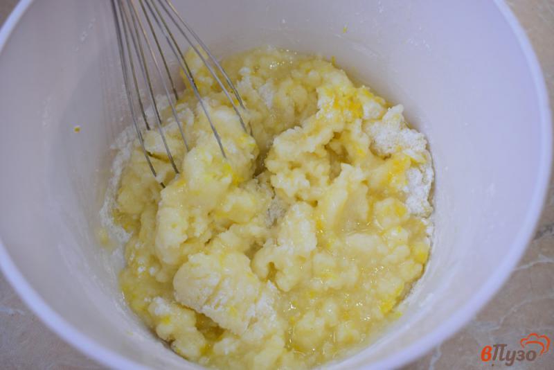 Фото приготовление рецепта: Лимонный крем для торта шаг №3