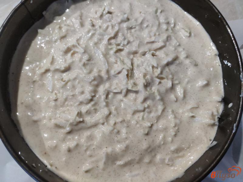Фото приготовление рецепта: Заливной пирог с капустой шаг №5