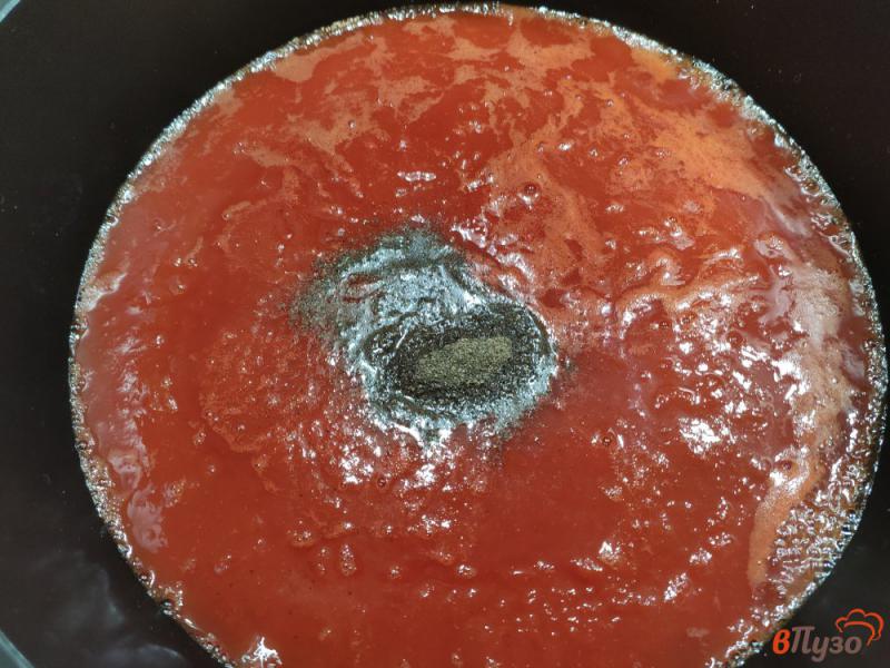 Фото приготовление рецепта: Баклажаны в кетчупе на зиму шаг №6