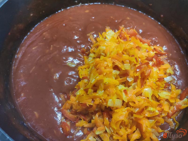 Фото приготовление рецепта: Баклажаны в кетчупе на зиму шаг №9