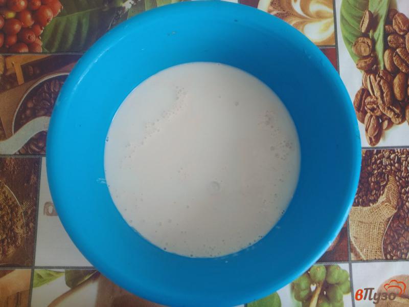 Фото приготовление рецепта: Пирог на ряженке с молоком без яиц шаг №1