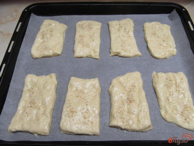 Фото приготовление рецепта: Сдобные булочки с рисовой мукой шаг №8
