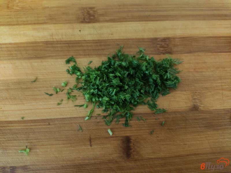 Фото приготовление рецепта: Овощной салат с сыром фета шаг №4