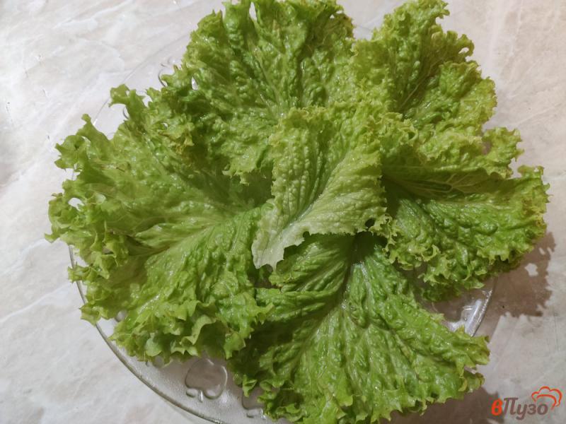 Фото приготовление рецепта: Овощной салат с сыром фета шаг №8