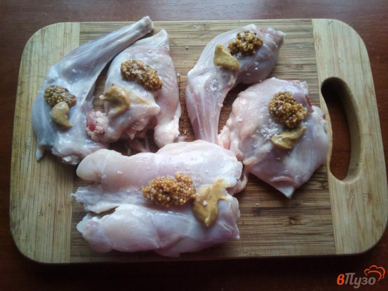 Фото приготовление рецепта: Кролик запечённый в духовке шаг №2