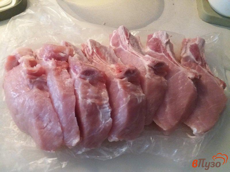 Фото приготовление рецепта: Шницель из свинины шаг №1