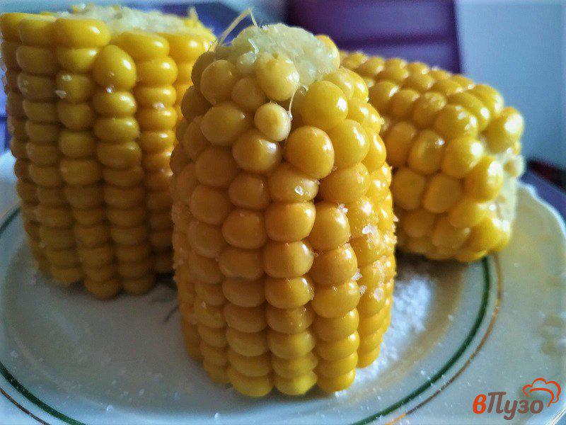 Фото приготовление рецепта: Отварная кукуруза в мультиварке шаг №5