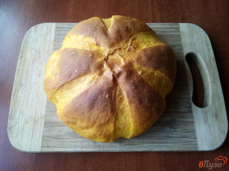 Фото приготовление рецепта: Тыквенный хлеб шаг №8
