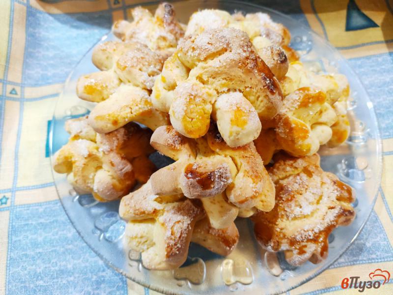 Фото приготовление рецепта: Сахарное печенье на желтках шаг №11