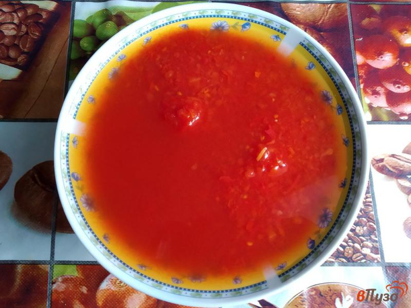 Фото приготовление рецепта: Фрикадельки в томатном соусе шаг №7