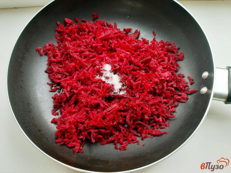 Фото приготовление рецепта: Борщ красный с помидорами шаг №7