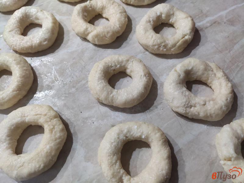 Фото приготовление рецепта: Творожные пончики шаг №6