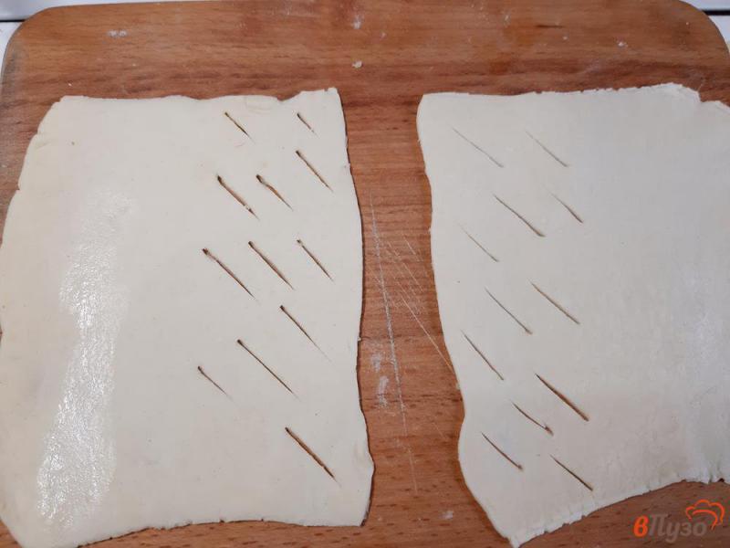 Фото приготовление рецепта: Сосиски в тесте с сырными палочками шаг №2
