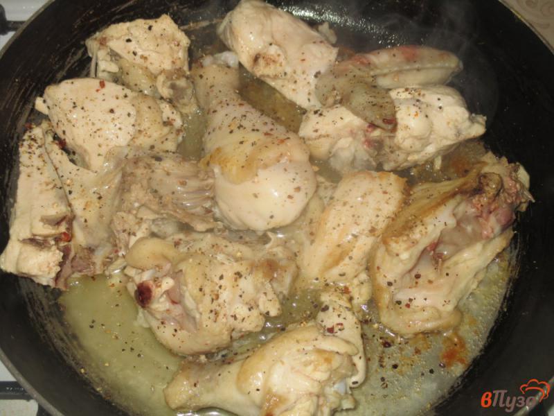 Фото приготовление рецепта: Жаркое из курицы с картофелем шаг №2