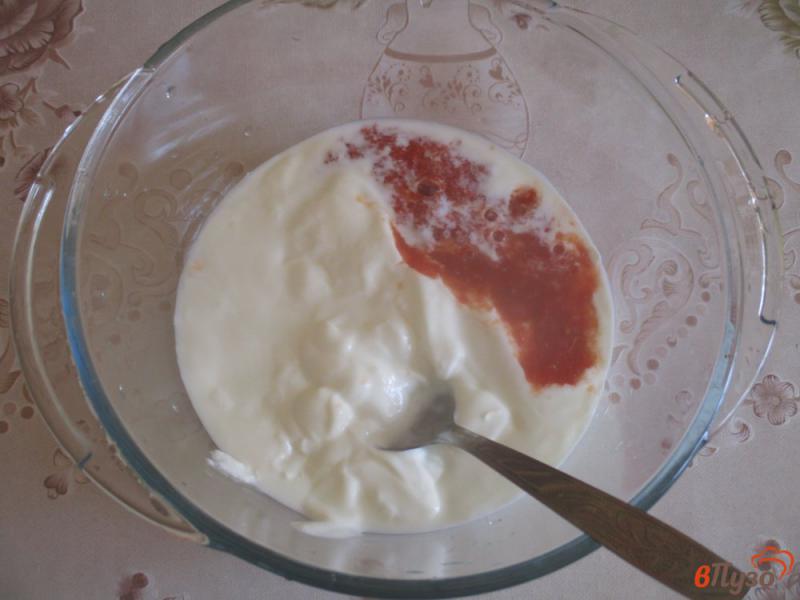 Фото приготовление рецепта: Фрикадельки в сливочно-томатном соусе шаг №5