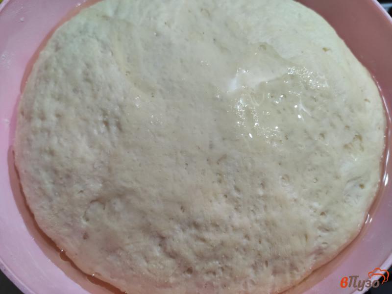 Фото приготовление рецепта: Творожно-дрожжевое тесто для пирожков шаг №9