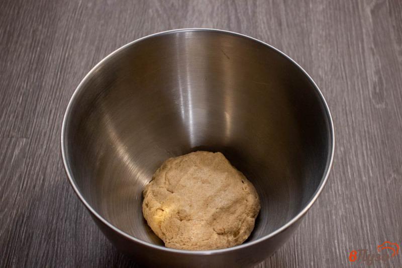 Фото приготовление рецепта: Веганские пирожки с капустой шаг №7