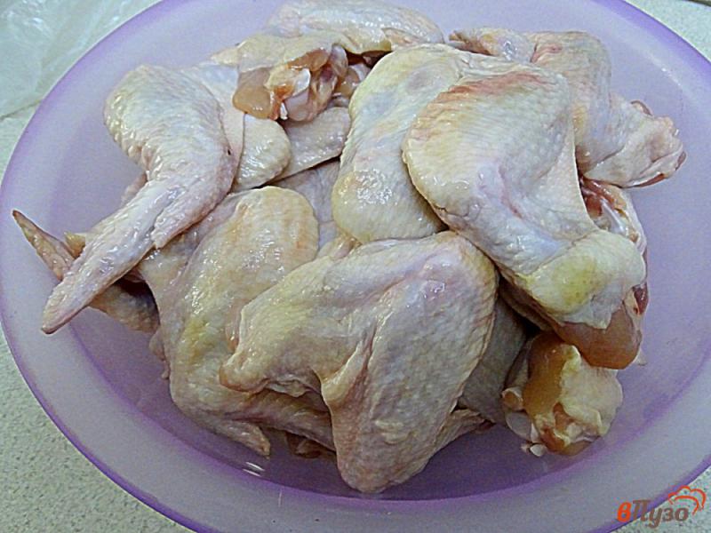 Фото приготовление рецепта: Куриные крылья запеченные шаг №1