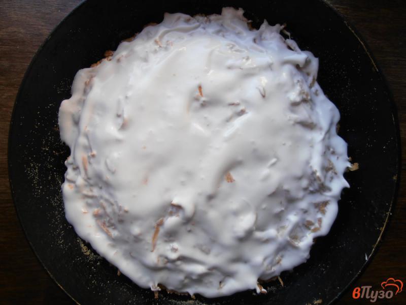 Фото приготовление рецепта: Венгерский пирог с айвой шаг №9
