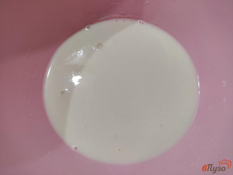 Фото приготовление рецепта: Заварные блины на кефире и сгущённом молоке шаг №1