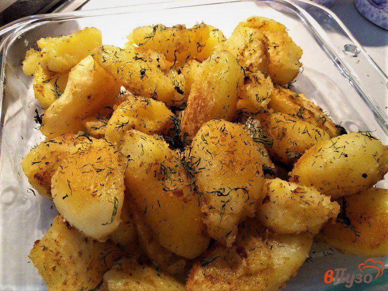 Фото приготовление рецепта: Запеченный картофель с паприкой шаг №6