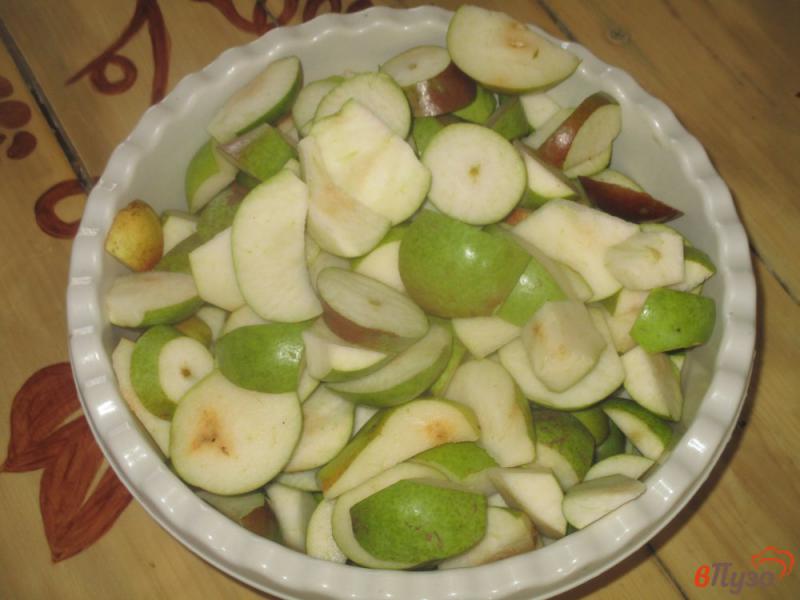 Фото приготовление рецепта: Компот из груш  с лимоном на зиму шаг №2