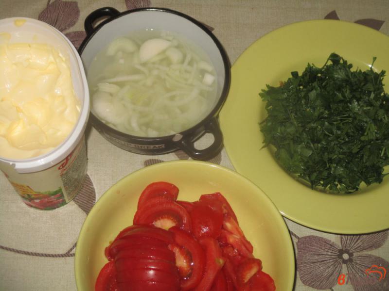 Фото приготовление рецепта: Лаваш с куриной грудкой и помидорами шаг №3