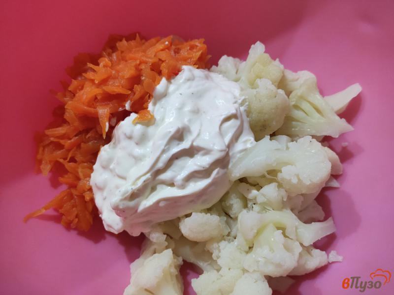 Фото приготовление рецепта: Салат из цветной капусты шаг №5