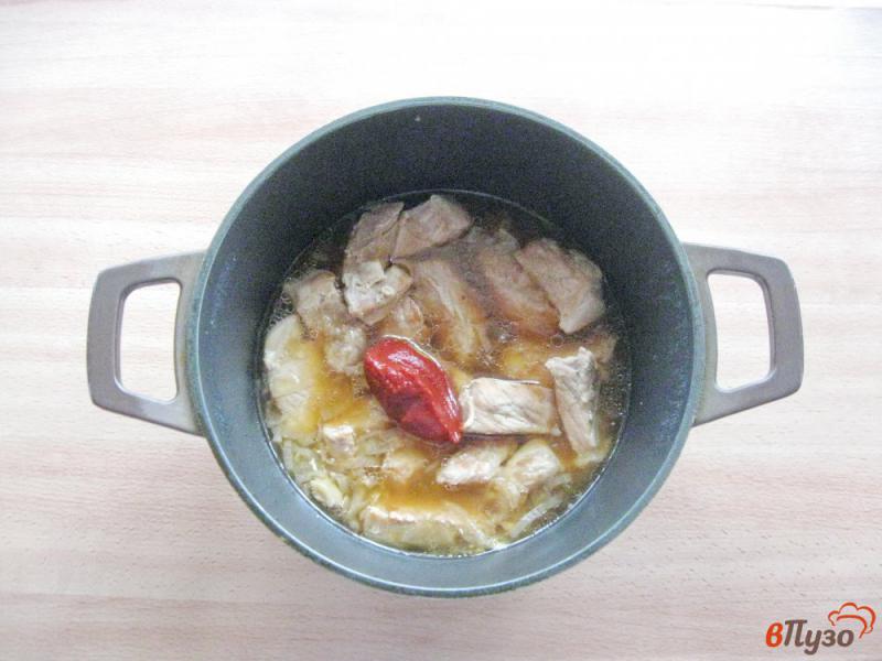 Фото приготовление рецепта: Свинина в кисло-сладком соусе шаг №4