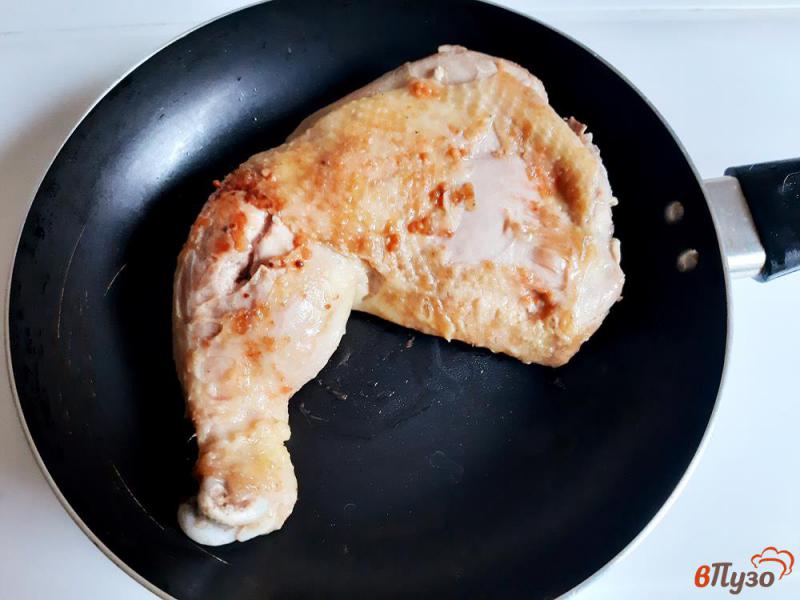 Фото приготовление рецепта: Куриные окорочка в дижонской горчице шаг №4