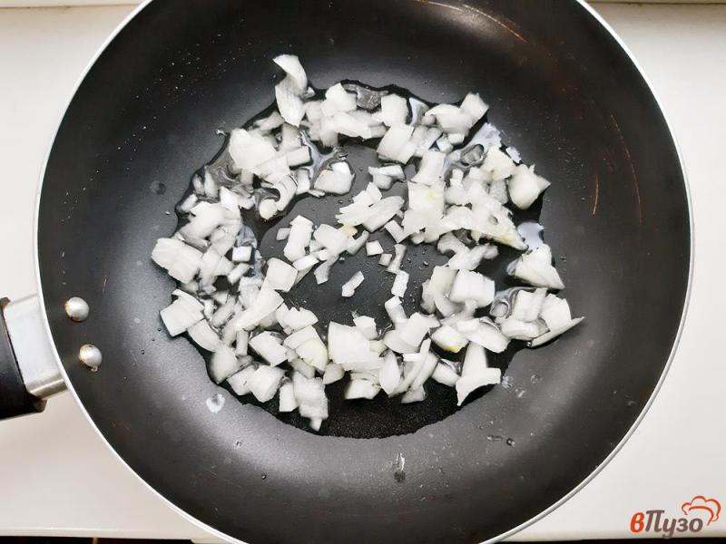 Фото приготовление рецепта: Лазанья из баклажанов с фаршем и грибами шаг №3