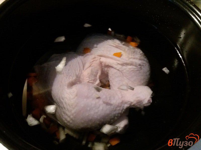 Фото приготовление рецепта: Куриный суп шаг №2