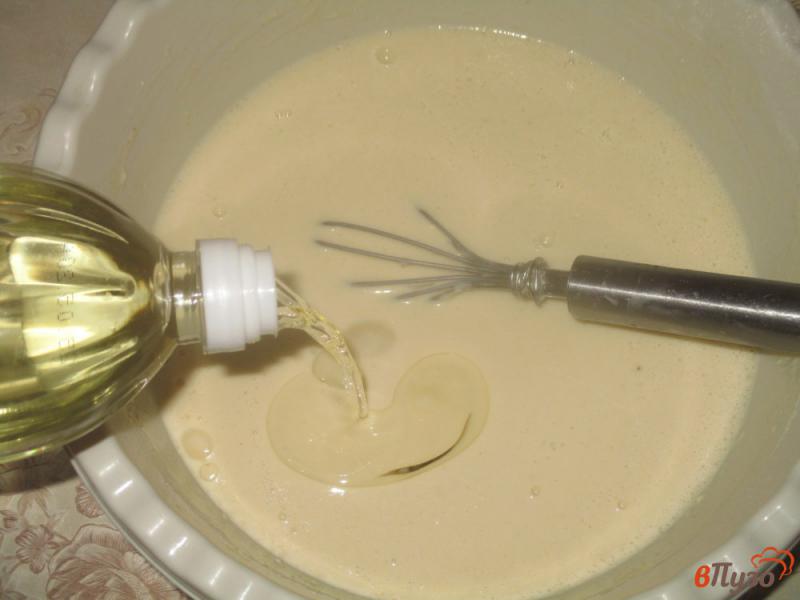 Фото приготовление рецепта: Блины на сыворотке  с содой шаг №3
